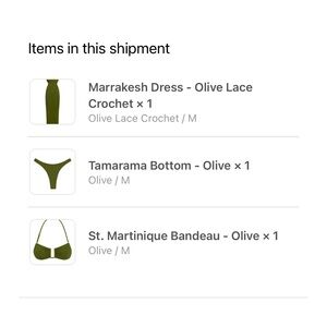 Monday Swimwear Olive Lace Crochet Coverup